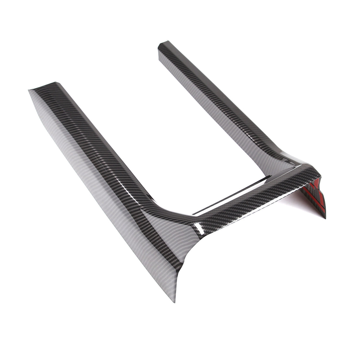 Carbon Fiber Center Console Armrest Box Side Panel Trim for Honda Pilot 16-22 20