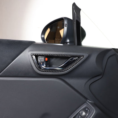 ABS Carbon Fiber Interior Center Console Trim Set For GR86/BRZ 2022-2024 US - Variants 6-10 40