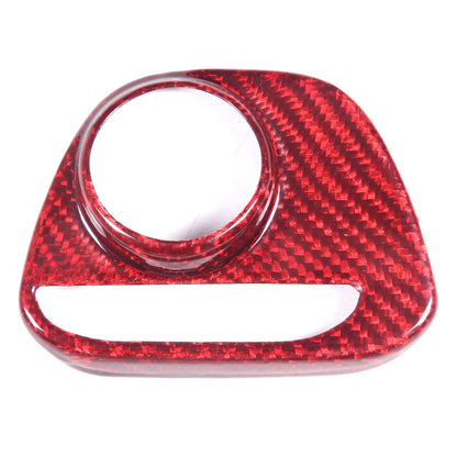 Red Real Carbon Fiber Center Interior Set Cover Trim Kit For Ferrari 458 2011-16 21
