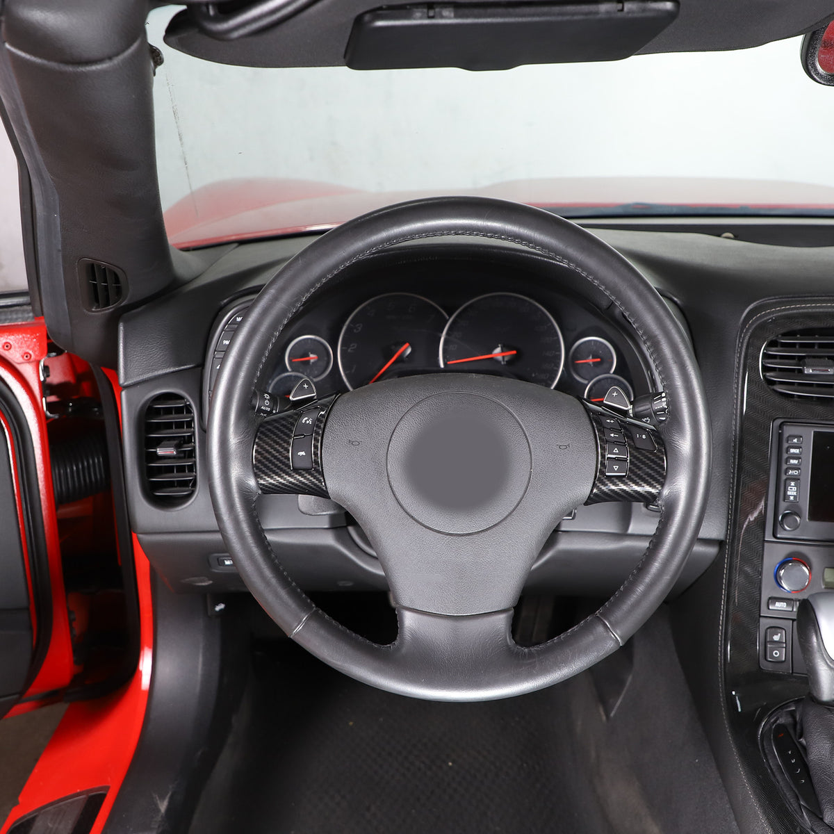 ABS Carbon Fiber Interior Decor Accessories Cover Trim For Corvette C6 2005-13 68