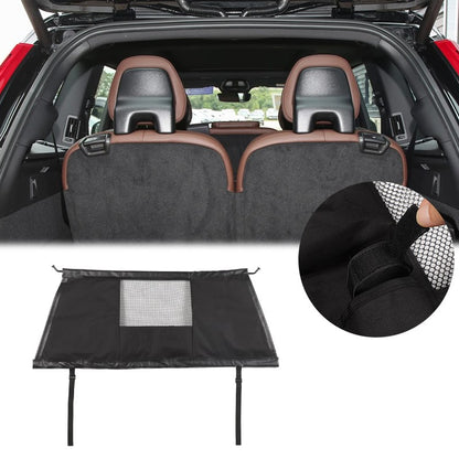 Rear Trunk Cargo Net Storage Bag Tray For Volvo XC90 2015+ 1