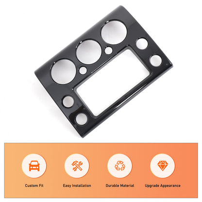 Piano Black ABS Navigation Decorative Panel For Toyota FJ Cruiser 2007-2021 11