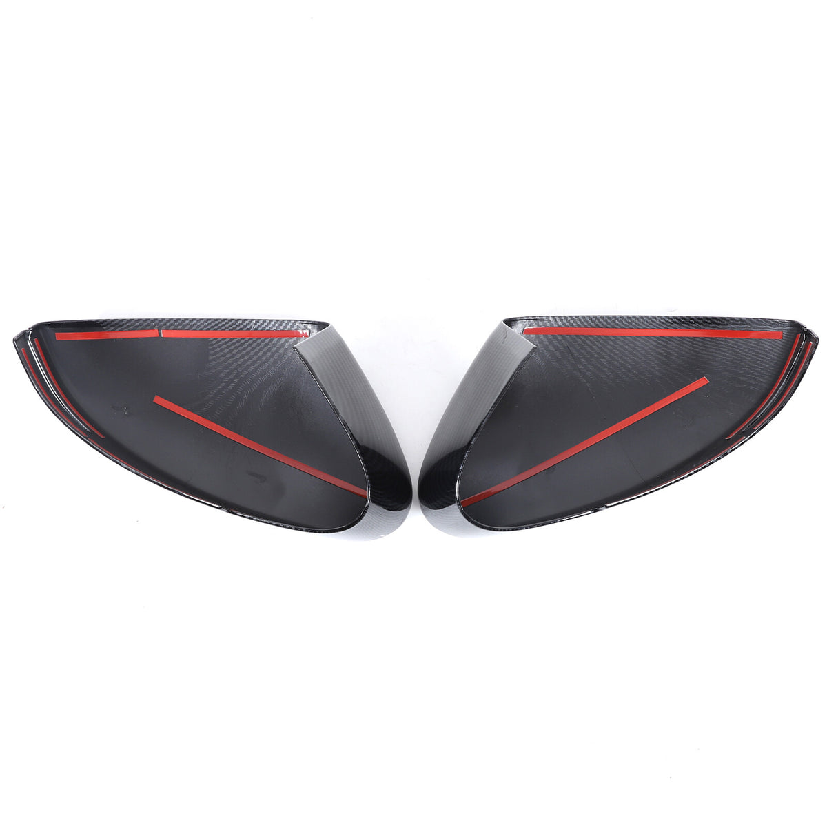 Carbon Fiber ABS Exterior Mirror Cover Trim For Acura MDX 2022-2024 5