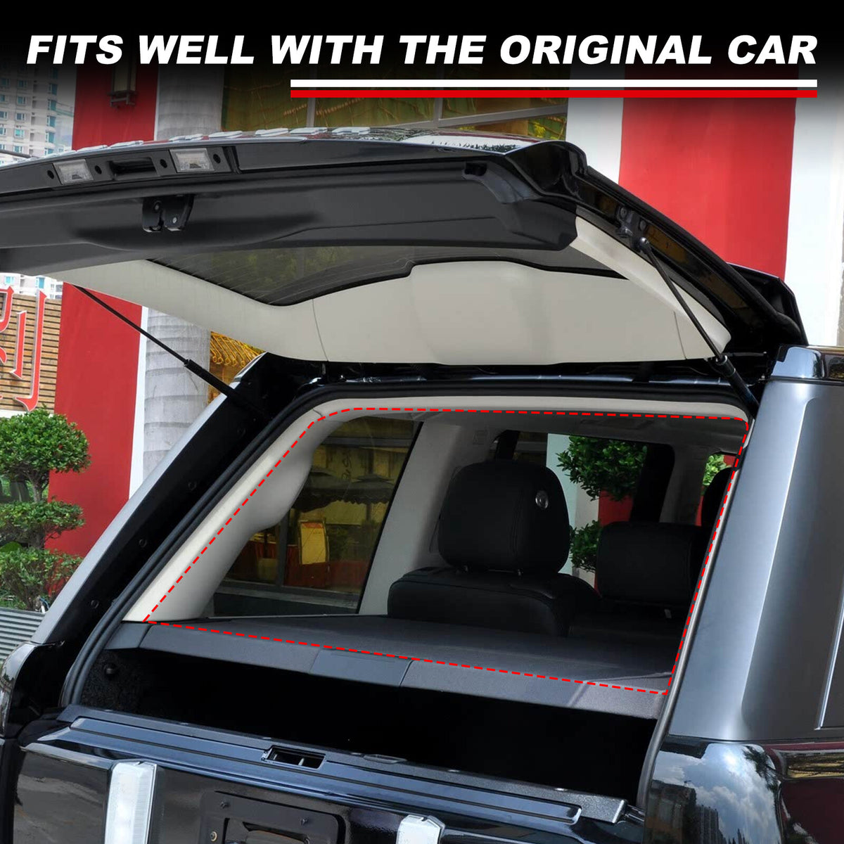 Trunk Safety Isolation Protection Net Trim For LR Range Rover Vogue L322 03-12US 13
