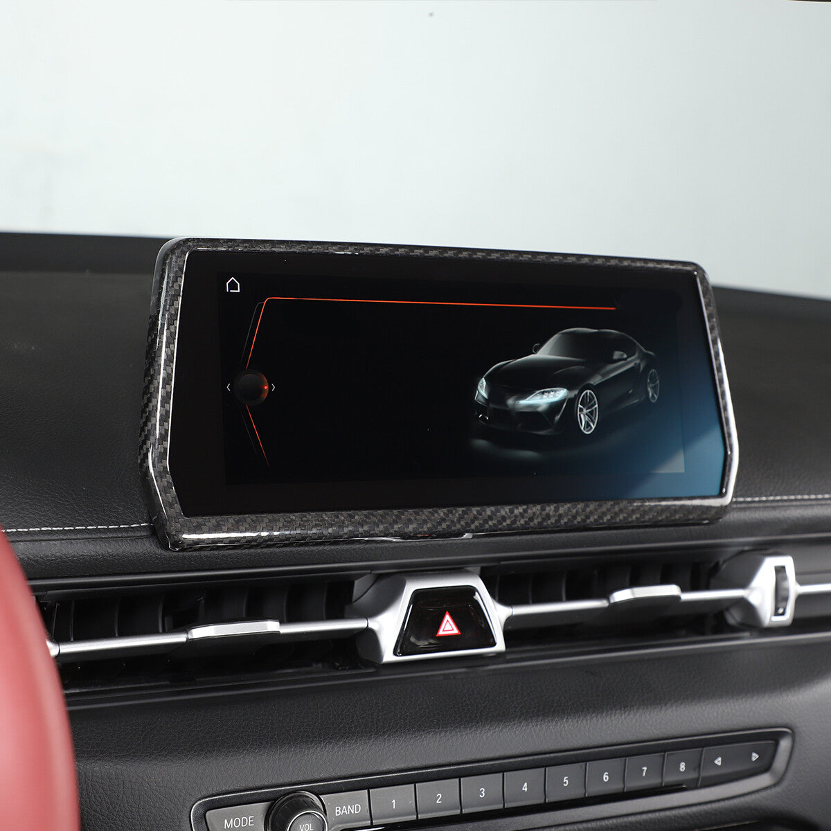 Real Carbon Fiber Full Interior Set Decor Trim Kit For Toyota Supra A90 MK5 19+ 160