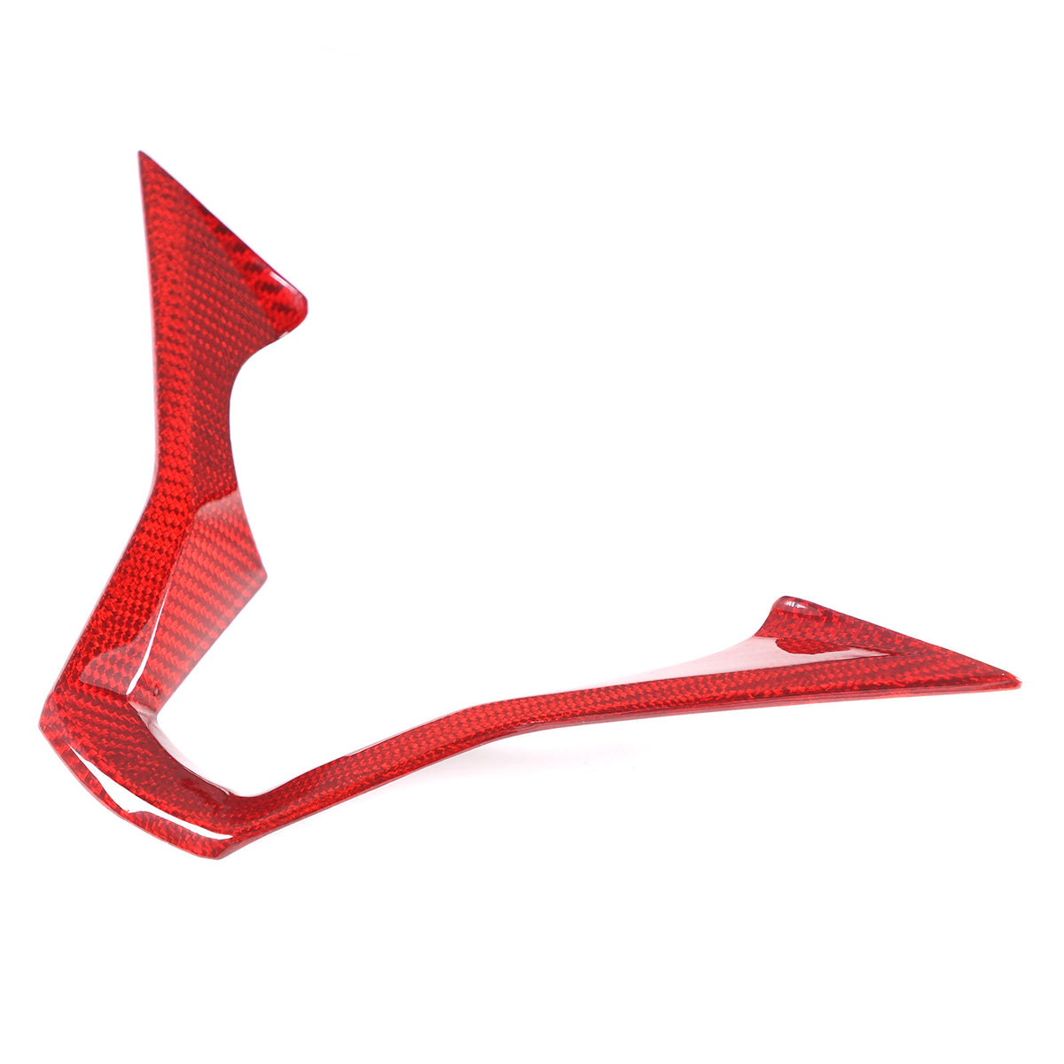 Red Real Carbon Fiber Steering Wheel Base Cover Trim For Cadillac Escalade 2021+ 8