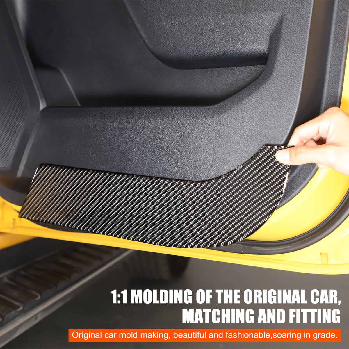 Front & Rear Door Bottom Anti-Kick Sticker Trim For Ford Ranger Raptor T9 2024 21