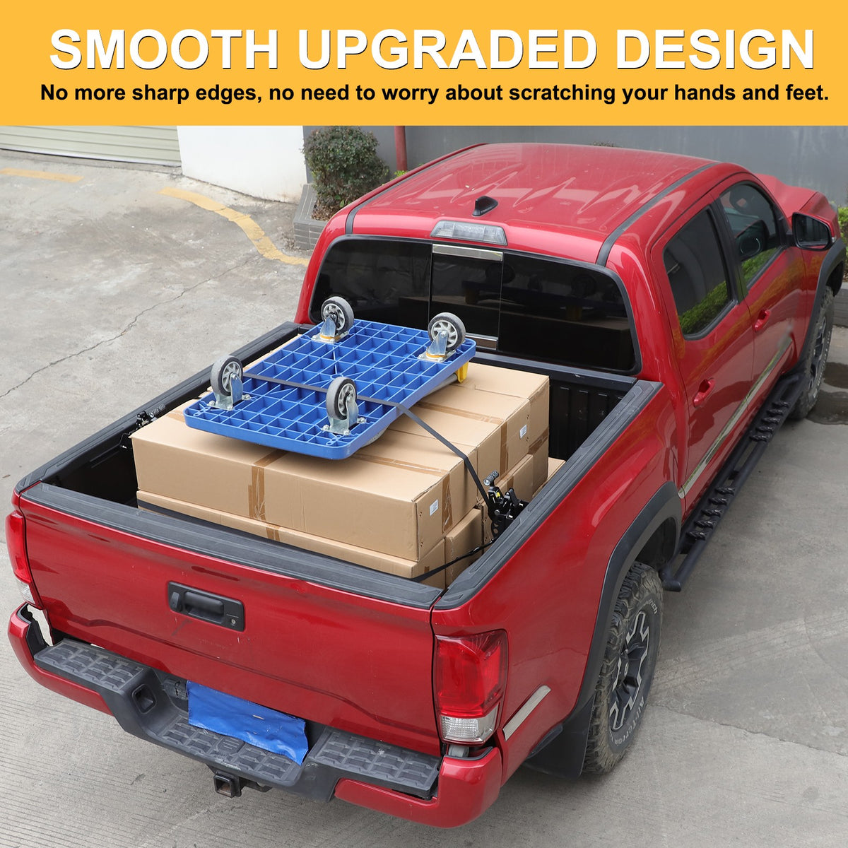 Retractable Truck Bed Tie-Down Ratchet Straps For Toyota Tacoma/Tundra 19