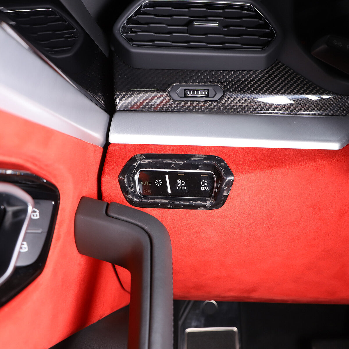34 Styles Forged Real Carbon fiber Interior Trim Kit For Lamborghini URUS 18-23 - Variants 6-10 56