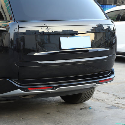 Glossy Black ABS Tailgate Trunk Handle Cover Trim For Range Rover Vogue 2023-24 13