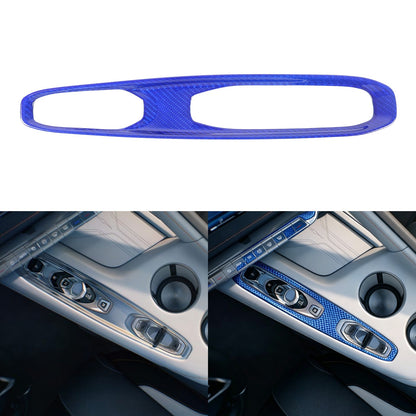Blue Real Carbon Fiber Gear Shift Indicator Trim For Corvette C8 2026+ 13