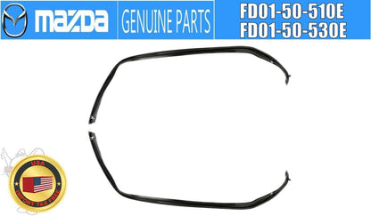 MAZDA RX-7 FD3S Genuine Front Door Drip Molding Left & Right set OEM JDM 1