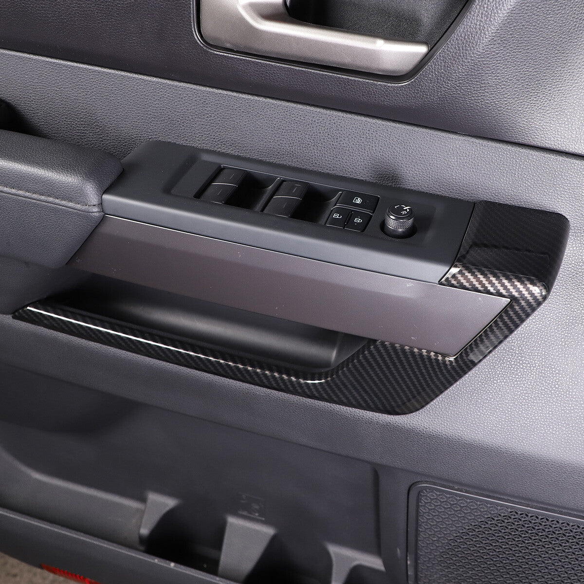 ABS Carbon Fiber Interior Set Cover Trim Kit For Toyota Tundra Sequoia SR 22+ - Styles 1-5 139