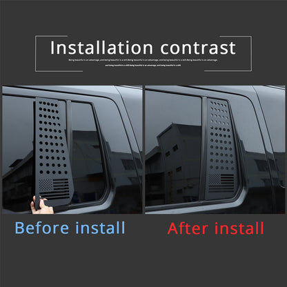 Rear Window Honeycomb Panel Trim For Land Rover Discovery 3/4 L319 2010-2016 US 22