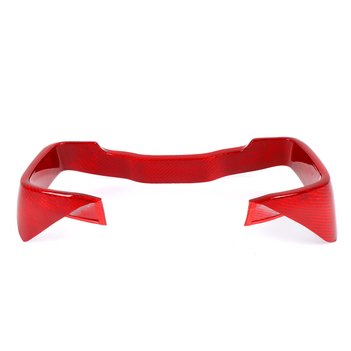 Red Real Carbon Fiber Center Console Dashboard Trim For Subaru WRX 2022+ 10