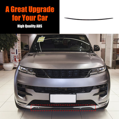 Front Center Bumper Face Bar Trim Molding Step For LR Range Rover Sport L461 23+ 18