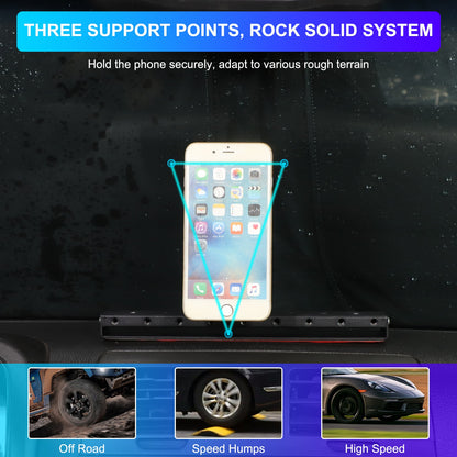 Magnetic Multifunctional Phone Holder Bracket For Hummer H3 2005-2009 9