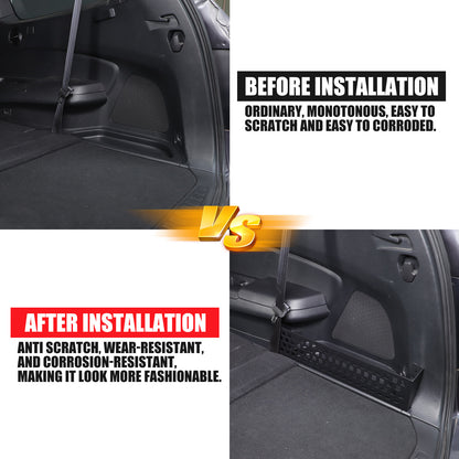 Right Trunk Side Storage Baffle Box Tray Molle Panel For Honda Pilot 2016-2022 16