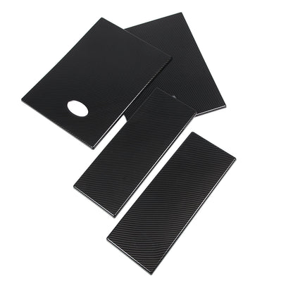 ABS Carbon fiber Rear Side Window Cover Panel Trim For LAND ROVER DEFENDER 20-24 14