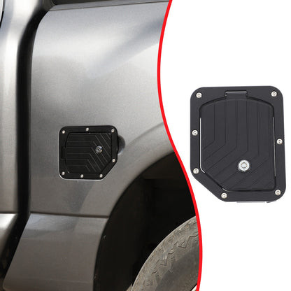 Car Gas Tank Fuel Cap Gate Tank Lock Door Locking Cover For Nissan Titan 16-23 5