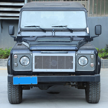 Front Grille Insect Screening Mesh Net Cover Kit For Land Rover Defender 2008-19 2