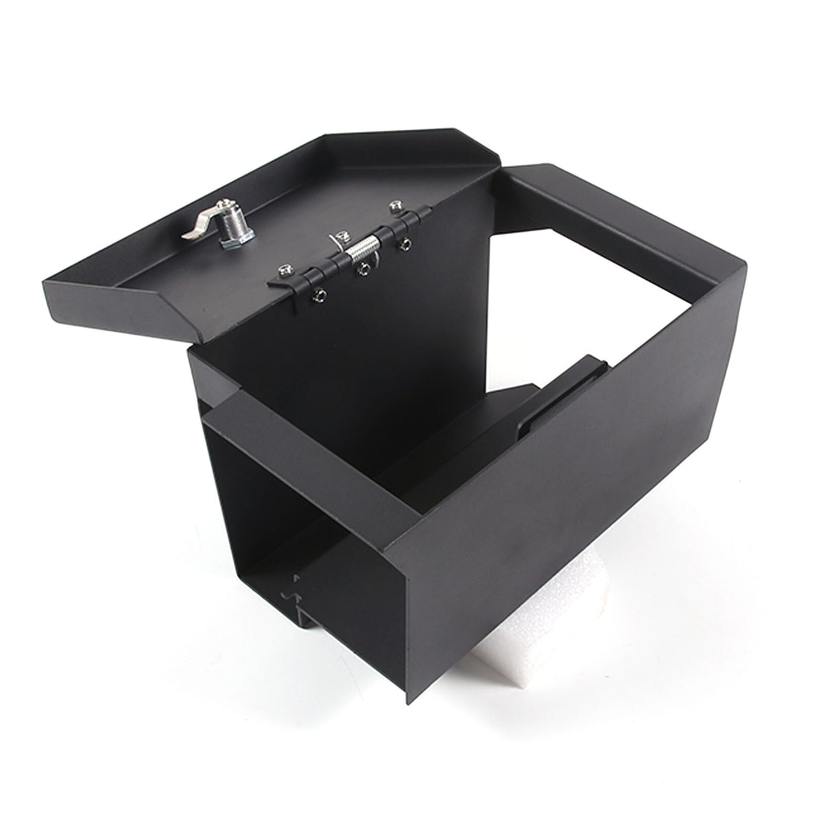 Center Console Safe Storage Box with Keys & Tray for Toyota Tundra 2022+ US 8