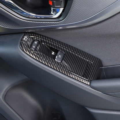 Carbon Fiber ABS Interior Full Cover Trim Kit Set For Subaru WRX AT 2022-2025 - Styles 1-5 42