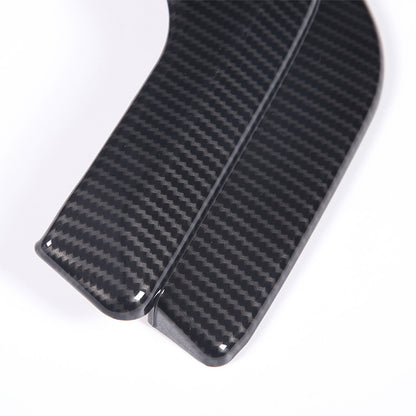 Carbon Fiber ABS Interior Dashboard Side Panel Cover Trim For Corvette C8 20-25 11