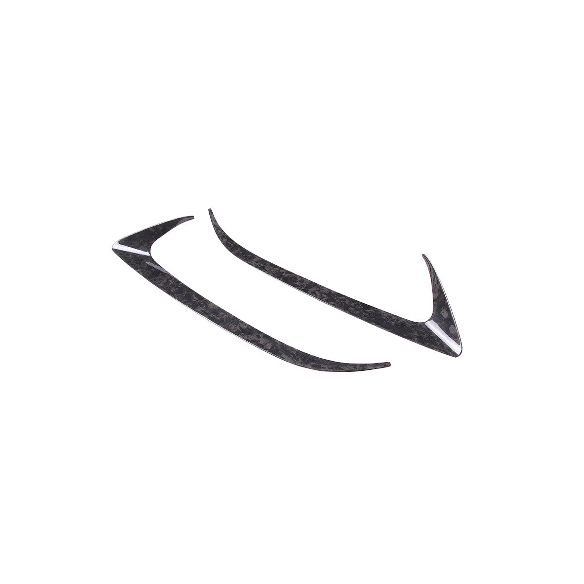 Forged Carbon Headlight Eyebrow Eyelid Trim For Toyota 86 Subaru BRZ 2020-2023 6