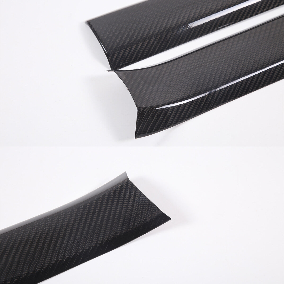Real Carbon Fiber Built In Scuff Door Sill Bar Plate For Corvette C6 2005-2013 7