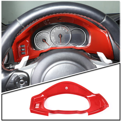 Red Interior Dashboard Instrument Cover Trim For Toyota 86/Subaru BRZ 12-20 US 1