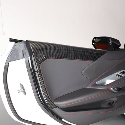 Carbon Fiber ABS Interior Full Decor Cover Trim Kit For Corvette C8 2020-2025 - Styles 46-50 41