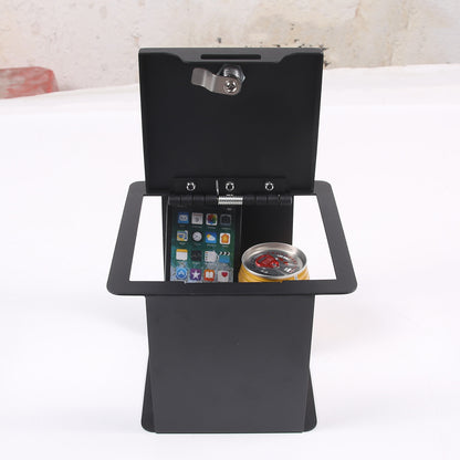 Center Console Safe Interior Storage Box W/ Lock For Toyota FJ Cruiser 07-21 17
