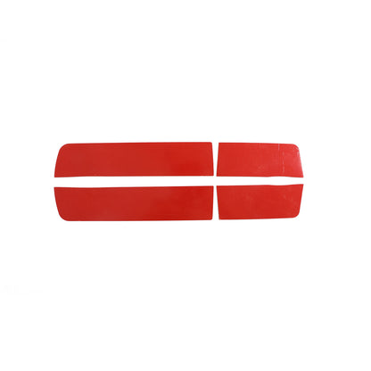 Carbon Fiber Interior Door Armrest Panel Trim Sticker For Hummer H2 2003-09 18