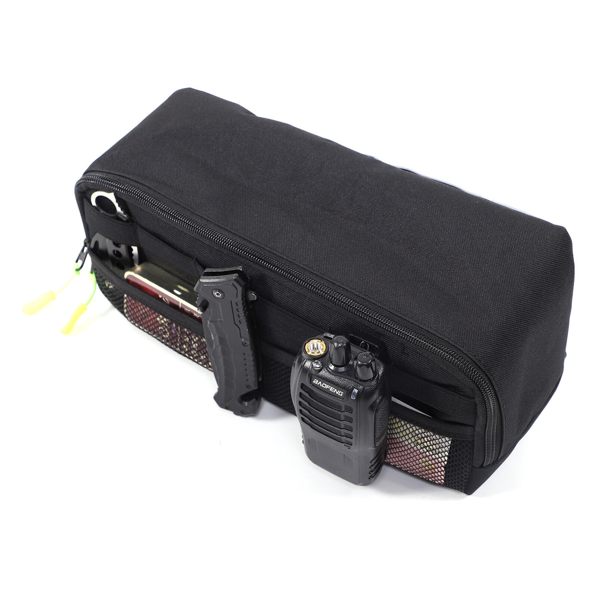 Rear Trunk Left & Right Side Storage Bag Organizer For Toyota Prado FJ120 03-09 21