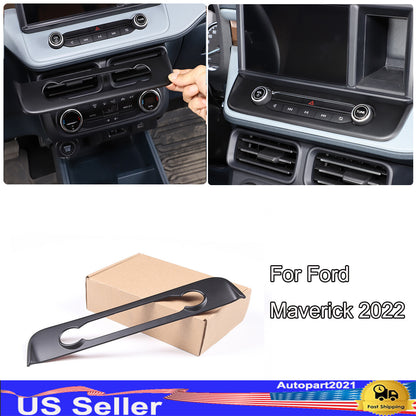 Matte Black Full Interior Set Panel Decor Cover Trim Kit For Ford Maverick 22-24 67