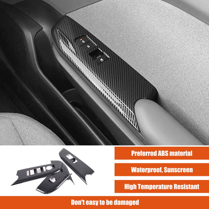 ABS Carbon fiber Interior Cover Trim Decor Accessories For Kia K4 2025+ 32