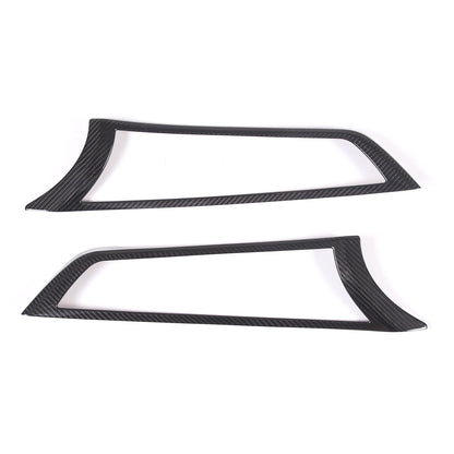Real Carbon Fiber Inner Door Handle Frame Cover Trim For Jaguar F-TYPE 2013-2024 3