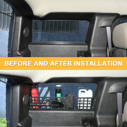 Carbon Steel Aluminum Rear Side Window Molle Panel For Hummer H2 2003-07 US 20