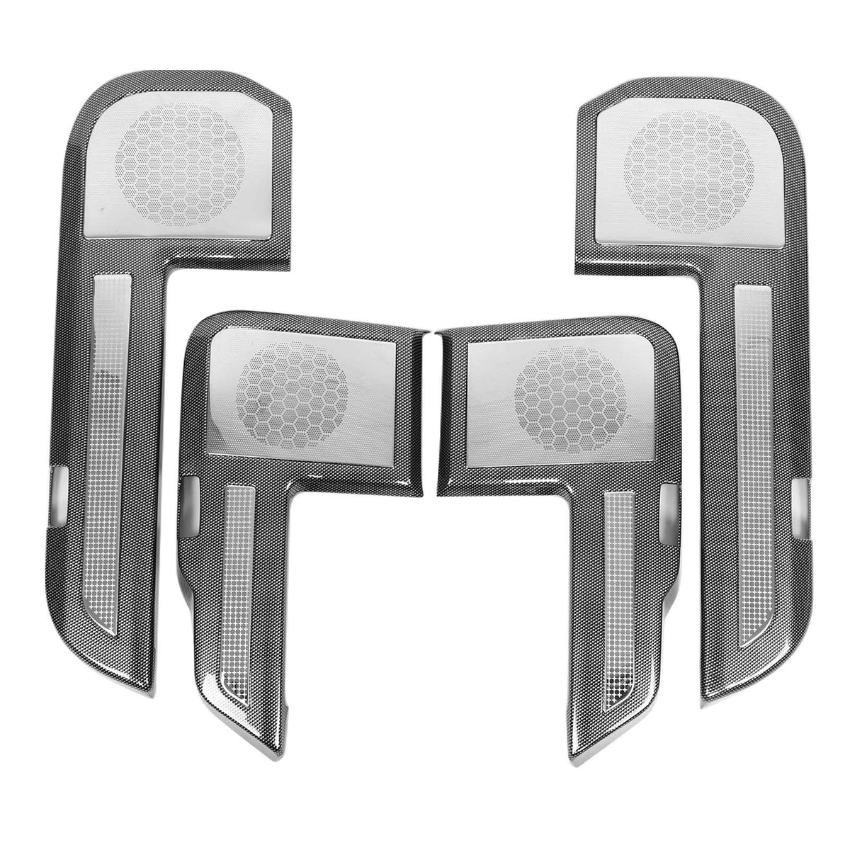 ABS Carbon Fiber Door Anti‑Kick Panel Trim For Toyota Land Cruiser LC250 24+ US 21