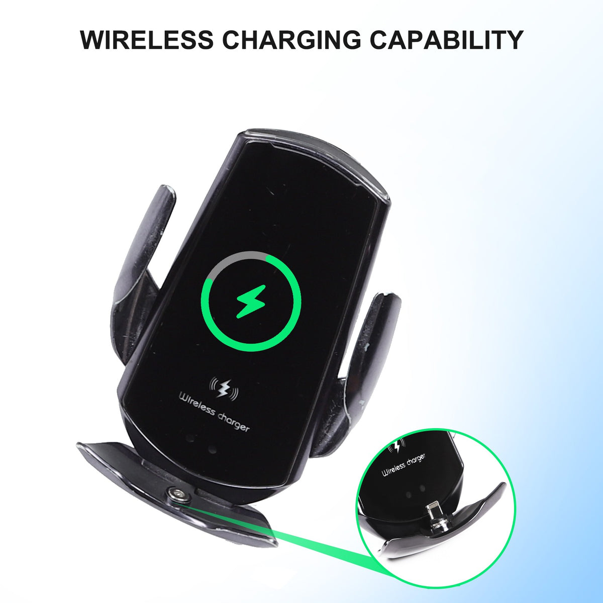 Wireless Charging Phone Holder Storage Box Tray For Toyota Prado LC250 2024+ 10