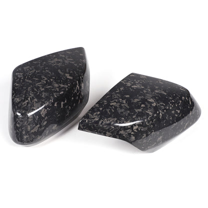 Forged Real Carbon Fiber Side Review Mirror Cover Trim For Corvette C8 2020-26 18