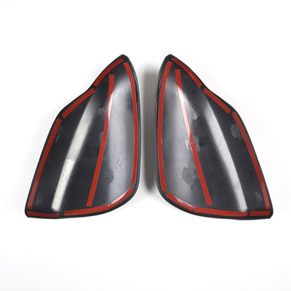 Glossy Piano Black Exterior Door Handle Window Louver Trim For Subaru WRX 22-25 10
