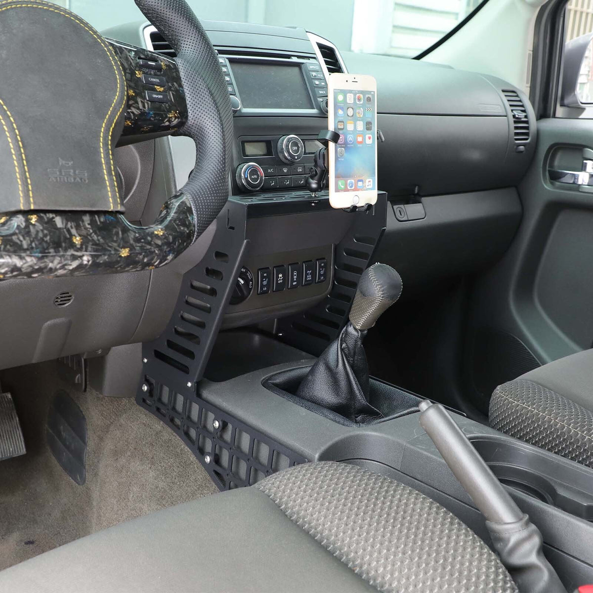 Center Console Multi-Function Extension Platform For Nissan Frontier 2009-2017 12