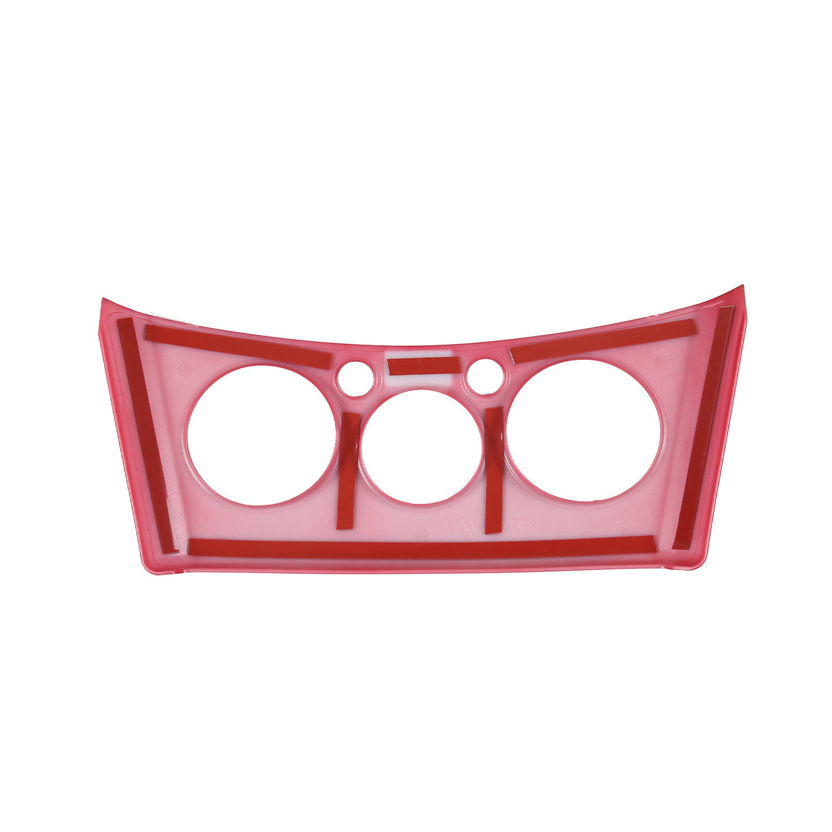 Red ABS Instrument AC Switch & CD Panel Cover Set For Mitsubishi ECLIPSE 2006-11 6