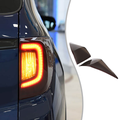 Transparent Gray ABS Tail Light Tint Cover Trim For Honda Passport 2019-2023 US 21