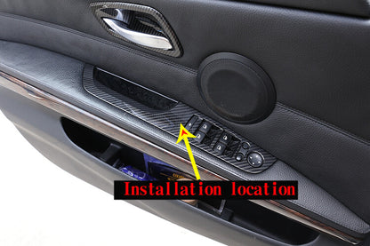 Carbon Fiber ABS Interior Decoration Cover Trim Kit For BMW 3 Series E90 2005-12 - Variants 6-10 33