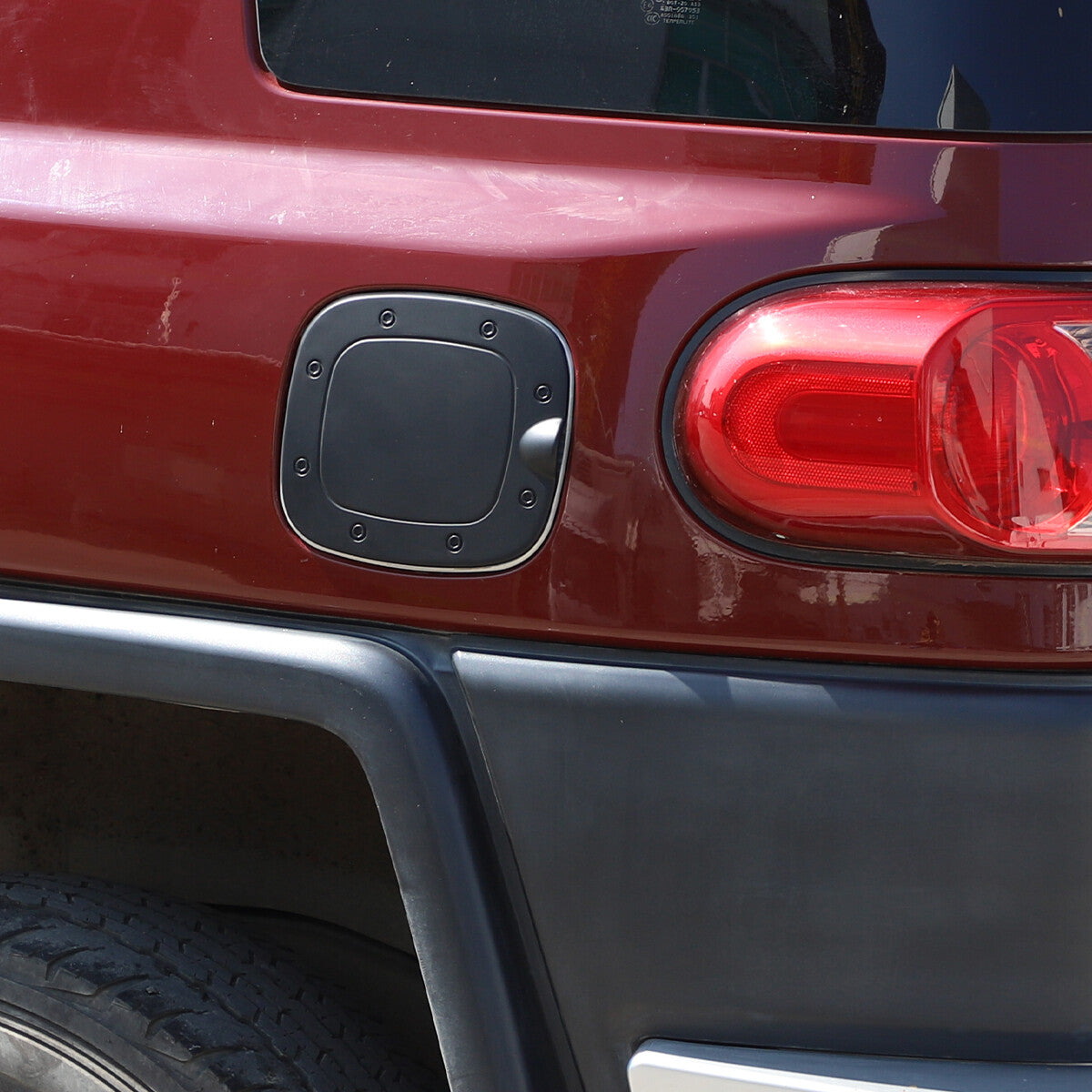 Matte Black ABS Full Exterior Cover Trim Set For Toyota FJ Cruiser 2007-2021 58