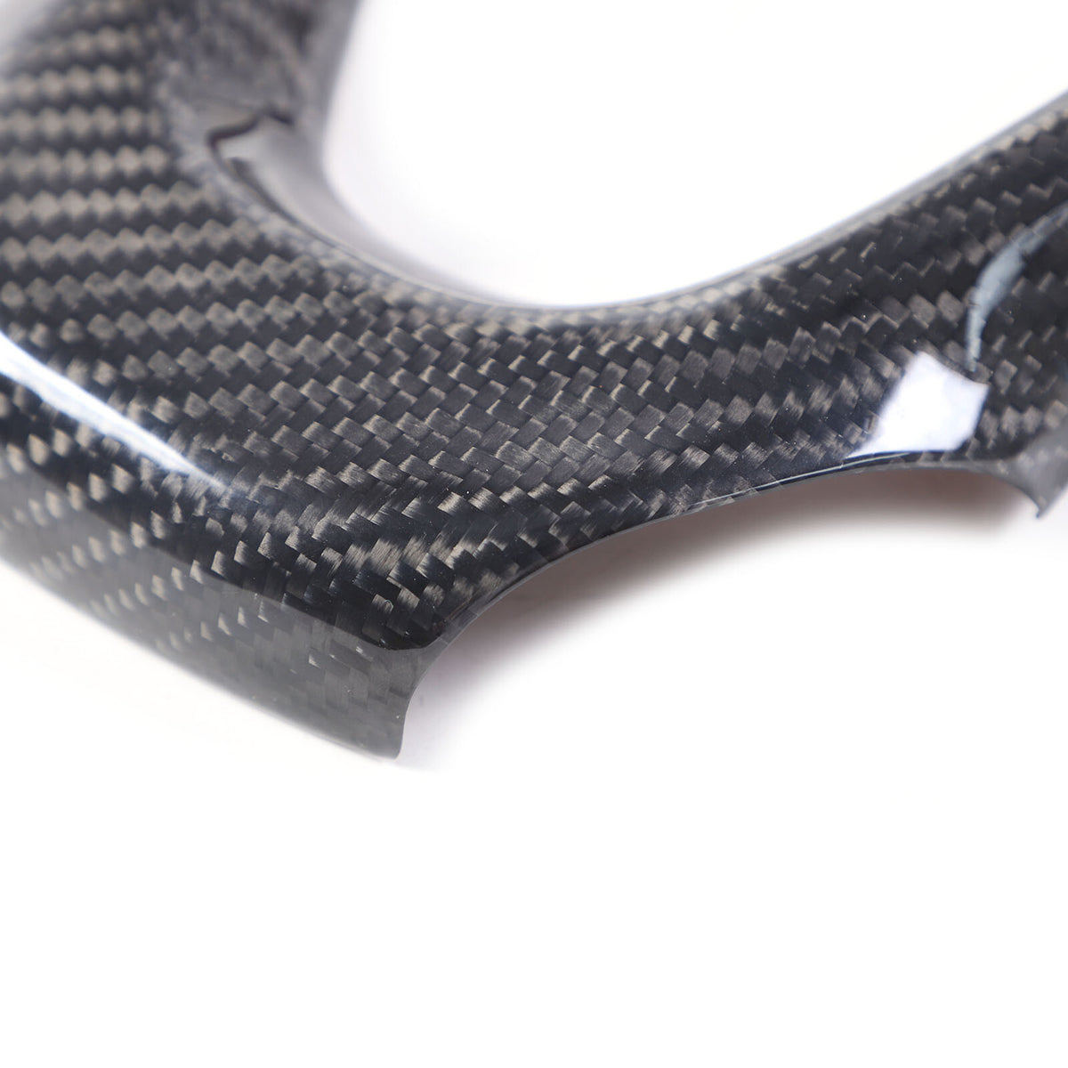Real Carbon Fiber Interior Steering Wheel Cover Trim For Benz Smart Fortwo 09-15 20