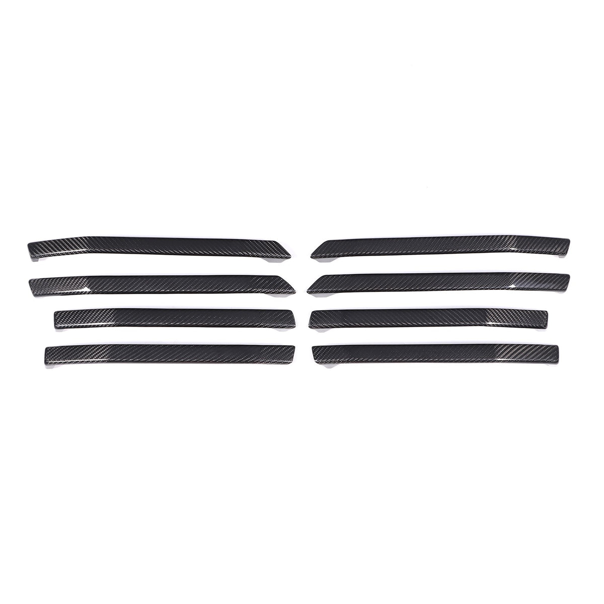 Real Carbon Fiber Front Bumper Grille Trim Kit For Benz G-Class G550 W465 2025+ 4